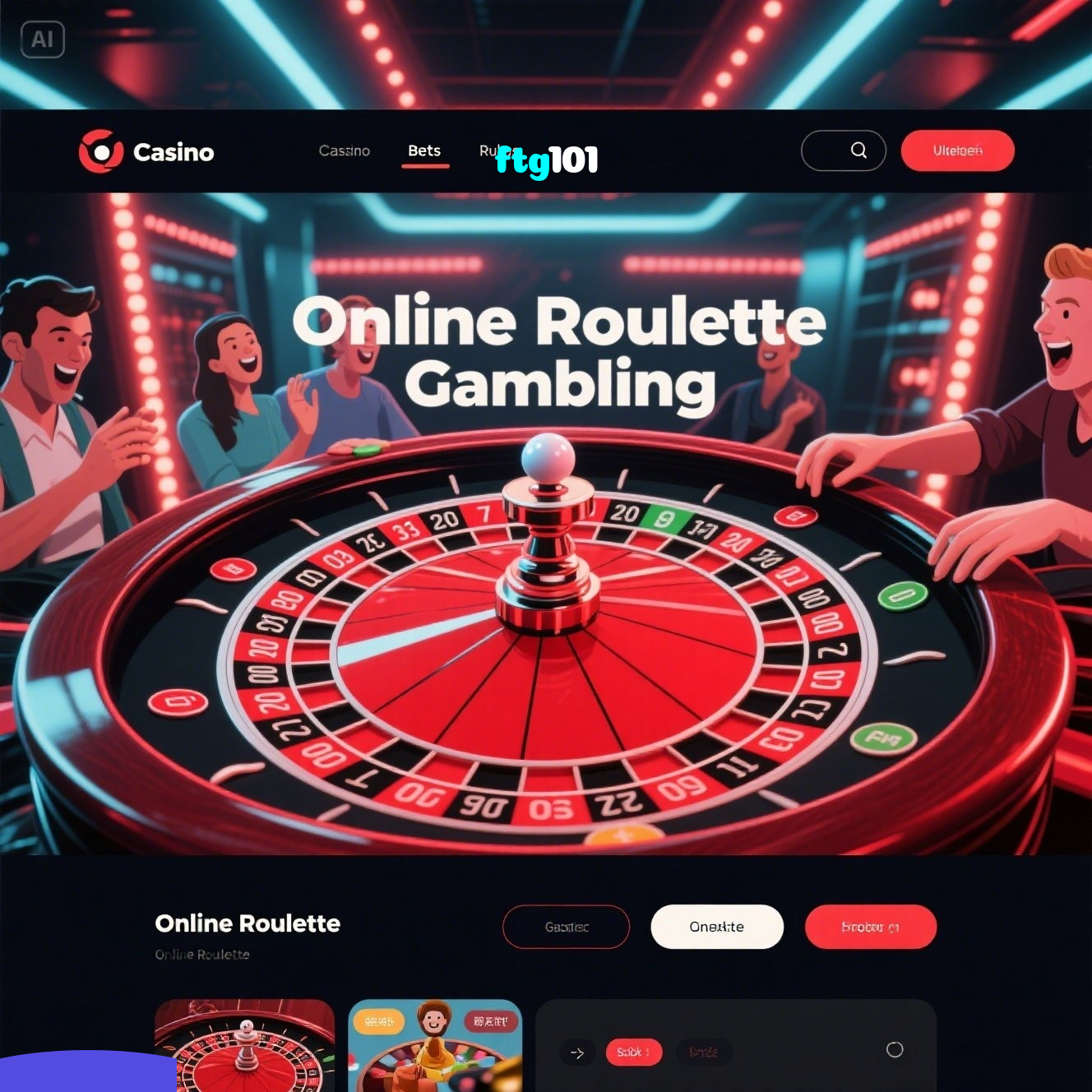 ftg101：O cassino online perfeito para jogadores de poker, roleta e futebol!