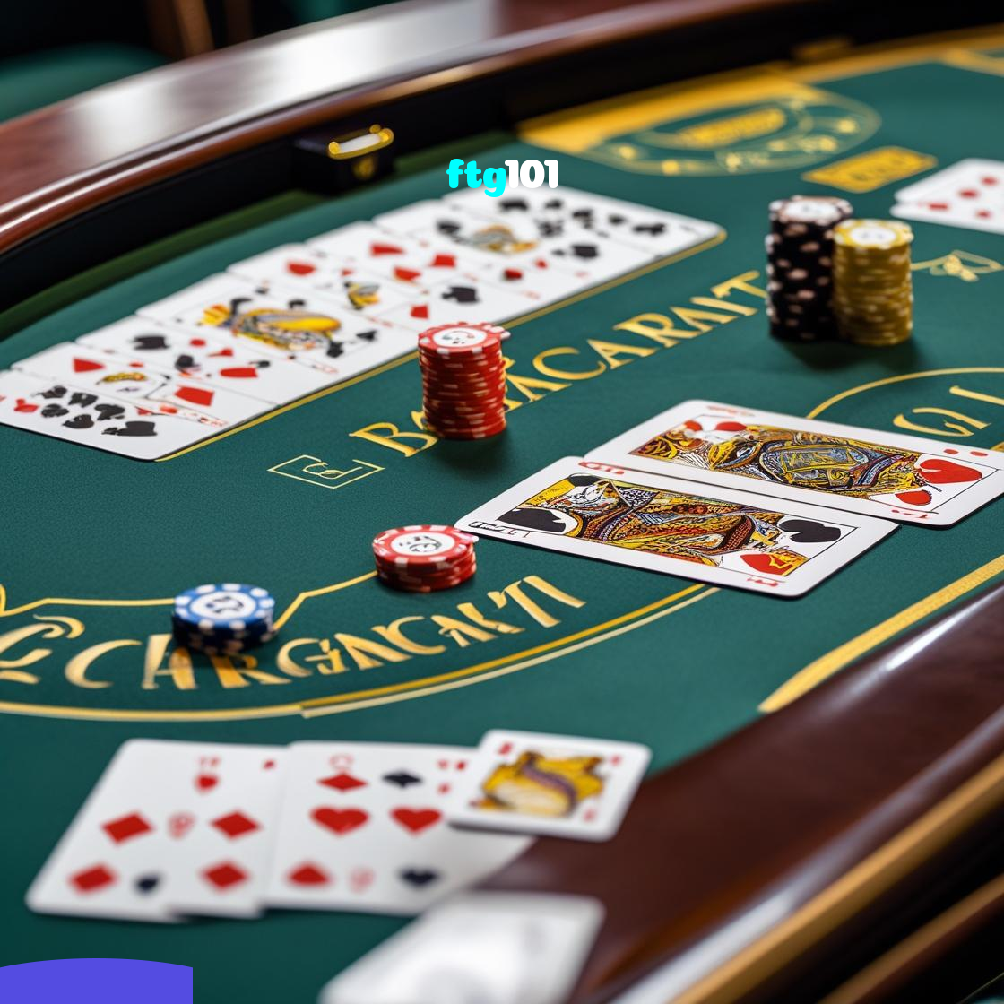 ftg101：Jogue poker no nosso cassino e mostre sua habilidade!